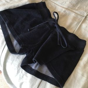 Navy Hard Tail Shorts